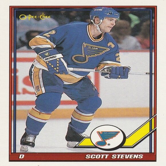 Scott Stevens St. Louis Blues NHL Hockey Card Collection - 6 Card Set - Picture 5 of 7